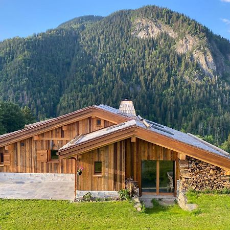 Chalet Du Champel Jacuzzi 圣热尔韦莱班 外观 照片