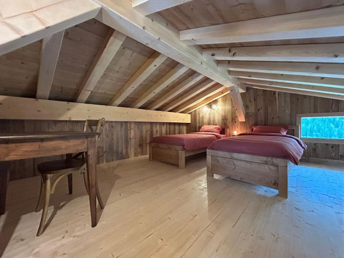 Chalet Du Champel Jacuzzi 圣热尔韦莱班 外观 照片