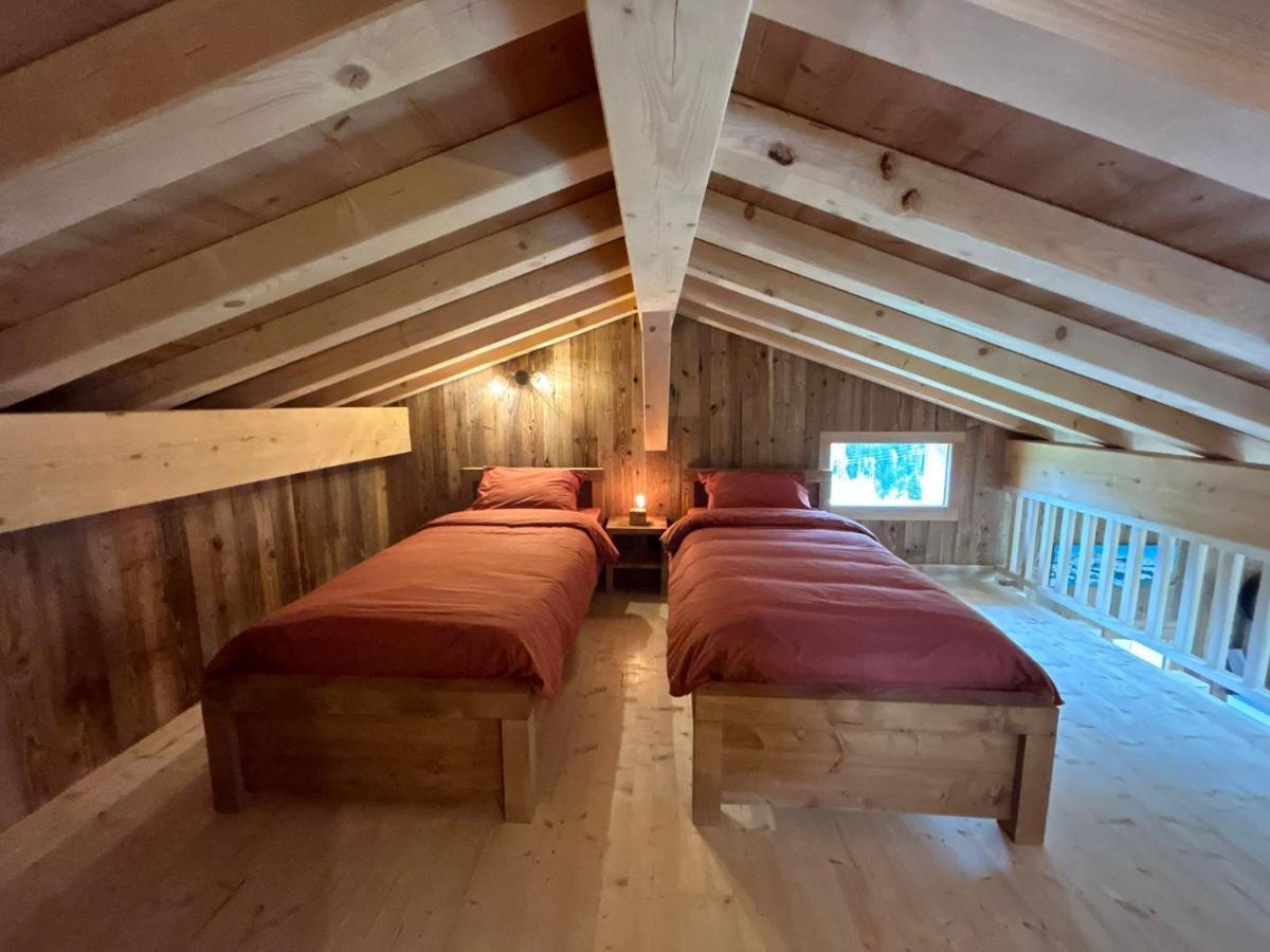 Chalet Du Champel Jacuzzi 圣热尔韦莱班 外观 照片