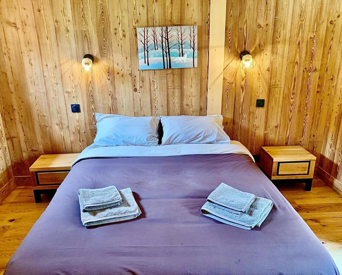 Chalet Du Champel Jacuzzi 圣热尔韦莱班 外观 照片