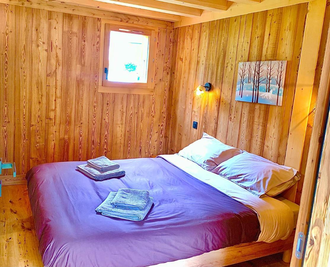 Chalet Du Champel Jacuzzi 圣热尔韦莱班 外观 照片