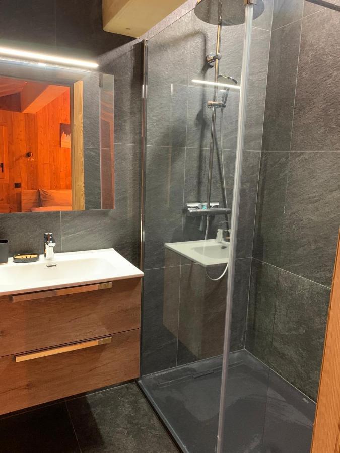 Chalet Du Champel Jacuzzi 圣热尔韦莱班 外观 照片