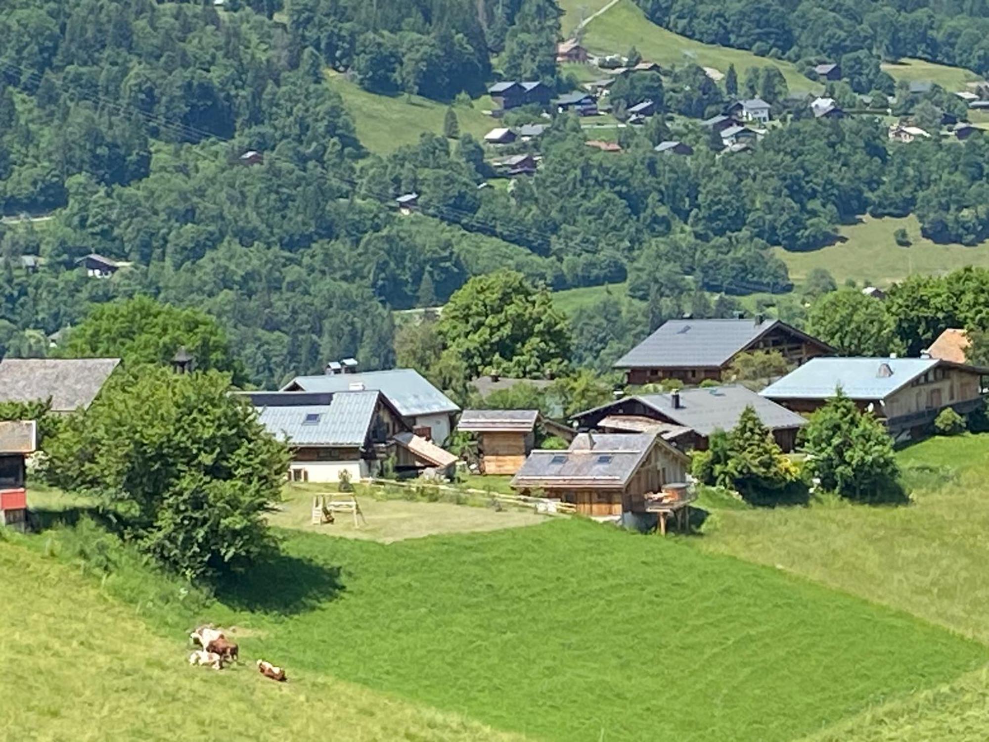 Chalet Du Champel Jacuzzi 圣热尔韦莱班 外观 照片